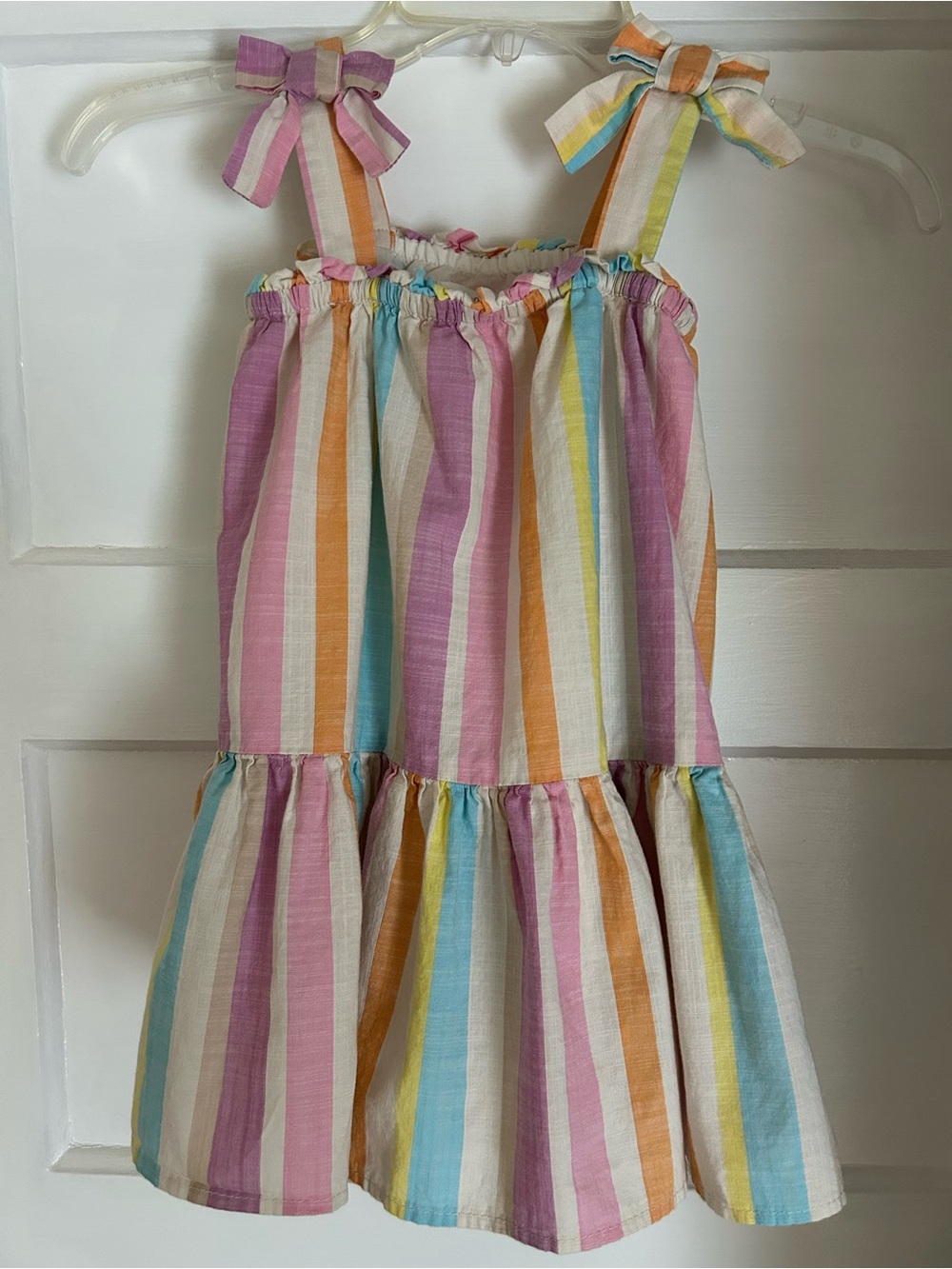 Cat & Jack Rainbow Striped Sundress Size 3T